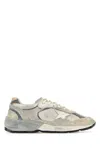 GOLDEN GOOSE MULTICOLOR LEATHER AND FABRIC RUNNING DAD SNEAKERS