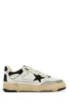 Golden Goose Deluxe Brand Multicolor Leather Forty2 Sneakers In White