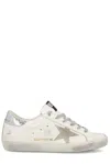 Golden Goose Deluxe Brand Women Leather Sneakers With Back Laminated Patch In Multi