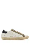 Golden Goose Sneakers Superstar In Pelle Multicolor Uomo In White