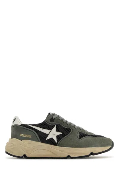 Golden Goose Multicolor Suede And Mesh Running Sneakers