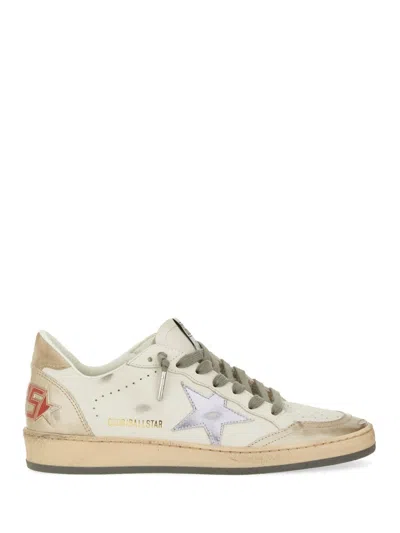 Golden Goose Ball Star Sneaker In Neutral