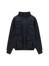 Golden Goose En Goose Multipockets Windbreaker Women's Jacket In Black
