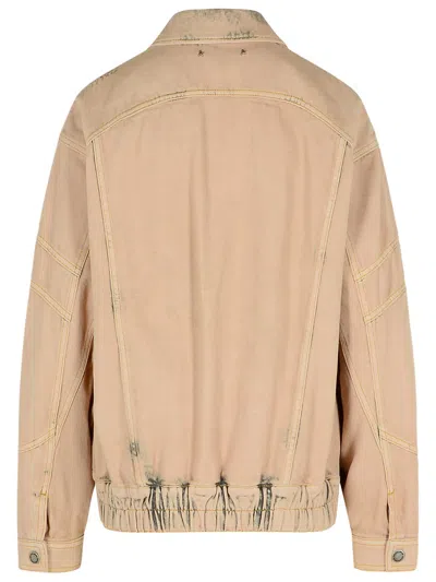 Golden Goose Nancy Pink Cotton Bomber Jacket