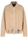Golden Goose 'nancy' Cotton Bomber Jacket In Shadow Gray
