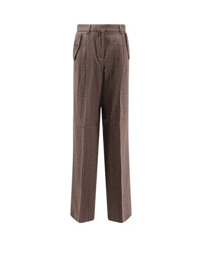 GOLDEN GOOSE NAOMI VIRGIN WOOL TROUSERS