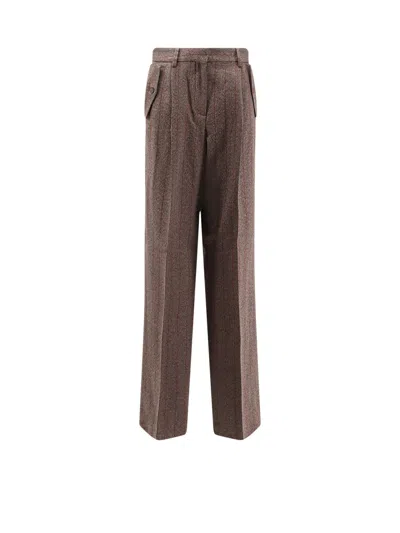 GOLDEN GOOSE NAOMI VIRGIN WOOL TROUSERS