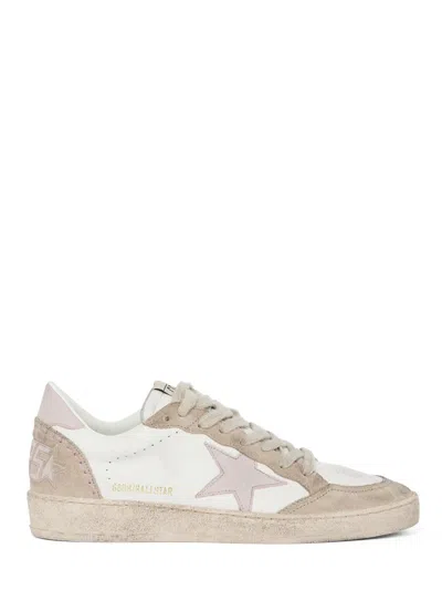 Golden Goose Nappa Leather Sneakers With Suede Toe In Multi