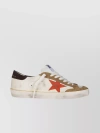 GOLDEN GOOSE NAPPA NABUK SNEAKERS WITH FLAT SOLE AND DISTRESSED FINISH