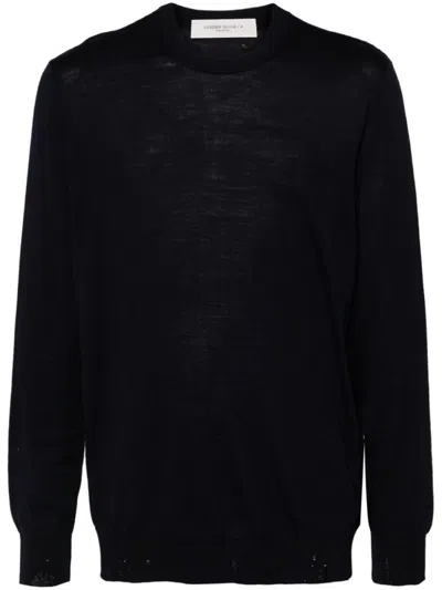 Golden Goose Navy Blue Deen Sweater