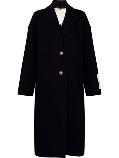 GOLDEN GOOSE NAVY BLUE SINGLE BREASTED BLAZER
