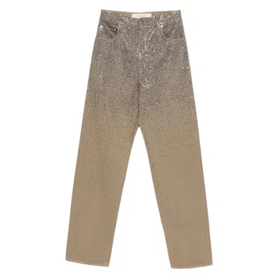 Golden Goose Trousers In Gray