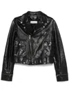 Golden Goose Nevada Biker Jacket In Lambskin In Black