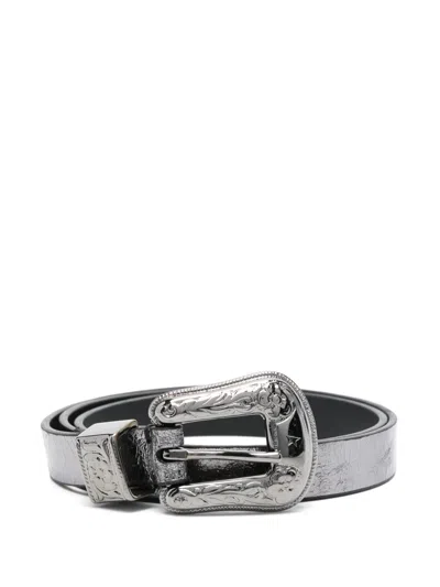 Golden Goose New Belt In Grau