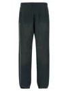 Golden Goose Black Niccol Joggers In Green