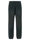 Golden Goose Black Niccol Joggers In Green