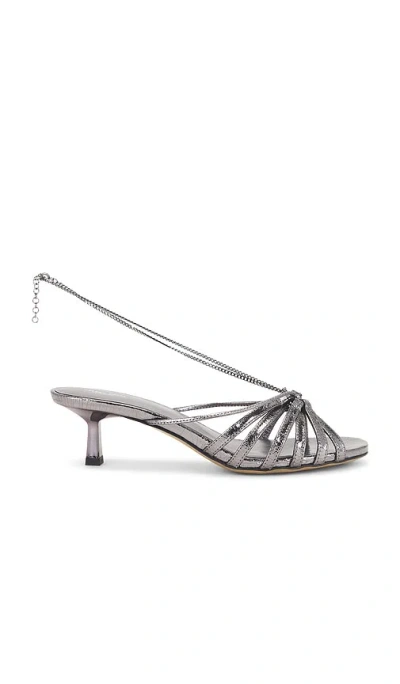 Golden Goose Nico Kitten Heel In Grey