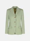 Golden Goose 'nima' Green Virgin Wool Blazer In Green