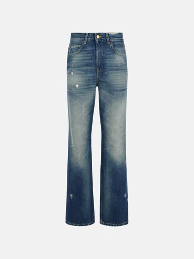 GOLDEN GOOSE LIGHT BLUE DENIM JEANS