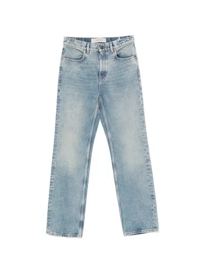 Golden Goose High Rise Denim Jeans Regular Fit In Blue
