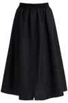 Golden Goose Circle Skirt In Nylon In Black