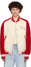 Golden Goose Nic Cotton Jacket With Maxi Golden Club Embroidery