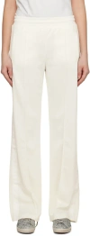 Golden Goose Off-white Dorotea Star Lounge Pants In 20103 Papyrus