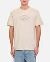 Golden Goose Organic Cotton T-shirt With Print In Off White