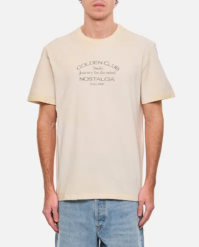 Golden Goose Off White Slogan Print T-shirt