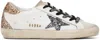 Golden Goose Off-white Super-star Classic Sneakers In 82532 Optic White/se