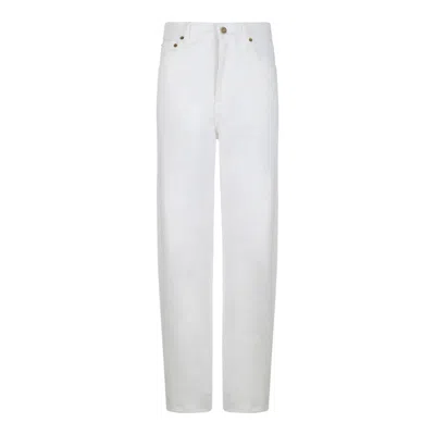 Golden Goose Offwhite Clothing Copocklini Jeans In White
