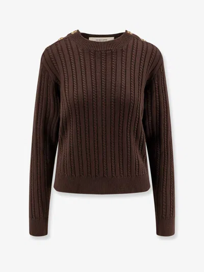 GOLDEN GOOSE OFRA WOVEN VIRGIN WOOL SWEATER