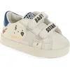 Golden Goose Old School Sneaker In White/blue