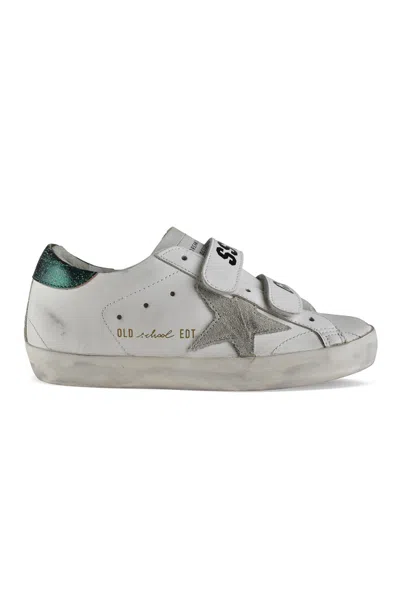 Golden Goose Old School Sneakers In Animal Print