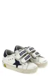 Golden Goose Old School White/blue Sneaker In Blue