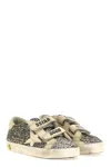 Golden Goose 'old School' Sneakers In Silver