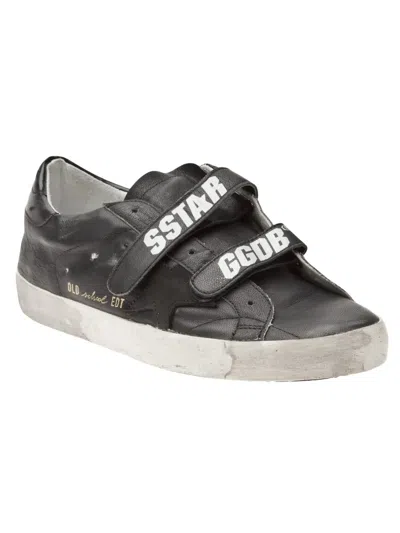 Golden Goose Old School Touch-strap Sneakers In Animal Print
