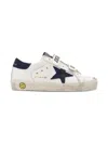 Golden Goose Old School Leather Trainers 6-8 Years In White