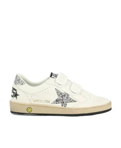 GOLDEN GOOSE GOLDEN GOOSE KIDS BALL STAR STRAP SNEAKERS