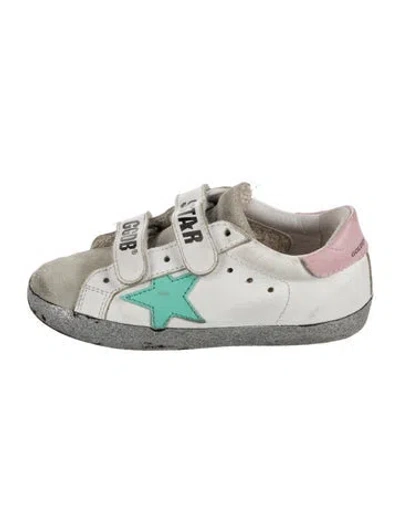 Pre-owned Golden Goose Babies'  Old School In White