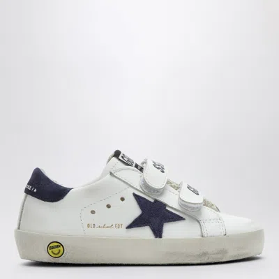 Golden Goose Kids' Logo Casual Sports Shoes In White