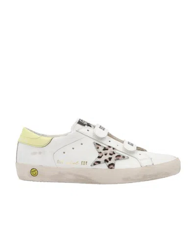 Golden Goose Old Skool Low-top Sneakers In White