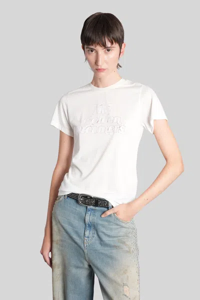 Golden Goose Olivia T-shirt In White Cotton