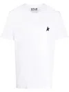 Golden Goose Iconic Star Logo Short Sleeve T-shirt In White