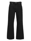 Golden Goose One Wash Denim Jeans Black In Black