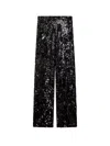 Golden Goose Deluxe Brand Women Onia Tulle Trousers With Sequins In Black