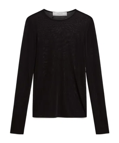 Golden Goose Open-necked Black Shirt
