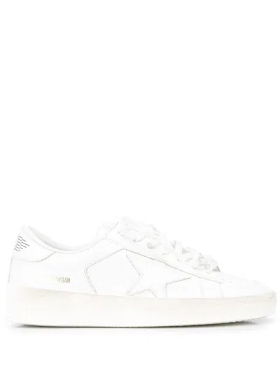 Golden Goose Optic White Flat Shoes
