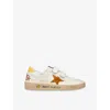 Golden Goose Sneakers  Kids Color White In Orange