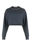 Golden Goose Organic Cotton Cropped Sweatshirt